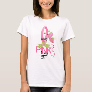Ik draag Roze voor mijn BFF T-Shirt