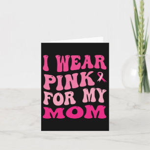 Ik Draag roze voor mijn borstkanker Kaart