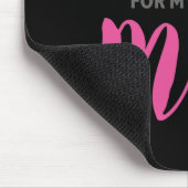 Ik Draag roze voor mijn borstkanker Muismat (Hoek)