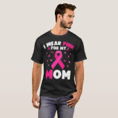 Ik Draag roze voor mijn borstkanker T-shirt (Voorkant volledig)
