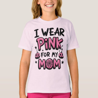 Ik Draag roze voor mijn borstkanker T-shirt