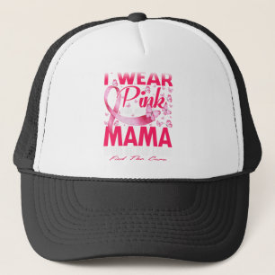 Ik Draag roze voor mijn borstkanker Trucker Pet
