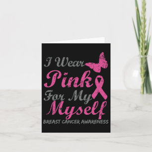Ik Draag roze voor mijn eigen borstkankerbewustzij Kaart