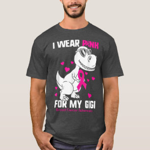 Ik Draag roze voor mijn Gigi Breast Cancer Kinder T-shirt