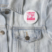 Ik Draag roze voor mijn grootmoeder borstkanker Ronde Button 5,7 Cm (In situ)