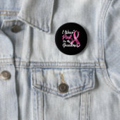 Ik Draag roze voor mijn grootmoeder borstkanker Ronde Button 5,7 Cm (In situ)
