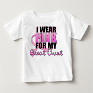 Ik Draag Roze voor mijn grote tante - borstkanker