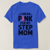Ik Draag roze voor mijn loopgrap mam. T-shirt (Design voorkant)