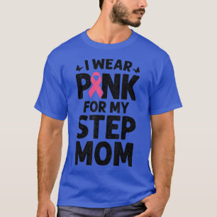 Ik Draag roze voor mijn loopgrap mam. T-shirt