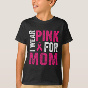 Ik Draag roze voor mijn mam roze lintborstkanker A T-shirt