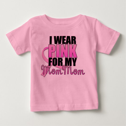 Ik Draag Roze voor Mijn mama - Borstkanker (Voorkant)