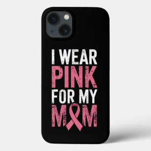 Ik draag roze voor mijn moeder Borstkanker bewustz Case-Mate iPhone Case