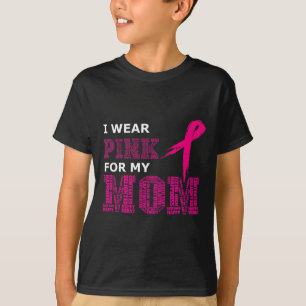 Ik Draag Roze Voor Mijn Moeder Borstkanker Bewustz T-shirt