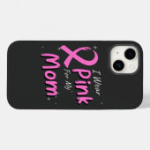 Ik Draag roze voor mijn moeder Case-Mate iPhone Case (Achterkant (horizontaal))