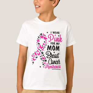 Ik Draag roze voor mijn moeder die borstkanker kre T-shirt