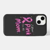 Ik Draag Roze Voor Mijn Moeder iPhone Hoesje (Achterkant horizontaal)