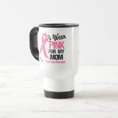 Ik Draag roze voor mijn moeder Reisbeker (Voorkant links)