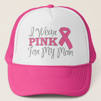 Ik Draag roze voor mijn moeder (roze lint versie C Trucker Pet