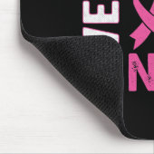 Ik Draag Roze voor Mijn Nana Breast Kanker Bewusth Muismat (Hoek)