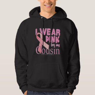 Ik draag roze voor mijn neef borstkanker hoodie