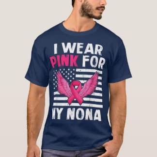 Ik Draag roze voor mijn negroïde longkanker T-shirt