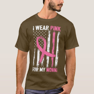 Ik Draag roze voor mijn neonborstkankerbewustzijn T-shirt