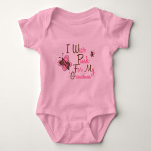 Ik Draag roze voor mijn oma 22 BREAST CANCER T - s Romper