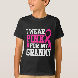 Ik Draag roze voor mijn oma borstkanker T-shirt