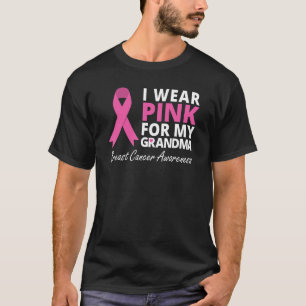 Ik Draag roze voor mijn oma Ribbon Family Love 1 T-shirt