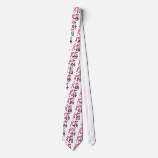 Ik Draag roze voor mijn schoonmoeder Stropdas (Voorkant)