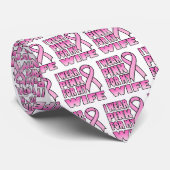 Ik Draag Roze voor Mijn Stropdas van de vrouw (Opgerold)