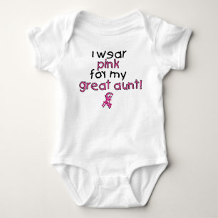 Ik Draag Roze voor Mijn Tante ($18.95) Romper