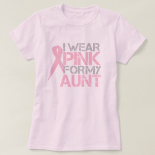 Ik Draag Roze voor Mijn tante ($21,95) T-shirt