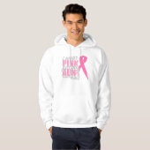 Ik Draag roze voor mijn tante Hoodie (Voorkant volledig)