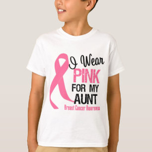 Ik Draag roze voor mijn tante T-shirt