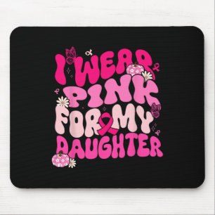 Ik Draag roze voor mijn vaders borstkankerouders Muismat