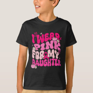 Ik Draag roze voor mijn vaders borstkankerouders T-shirt