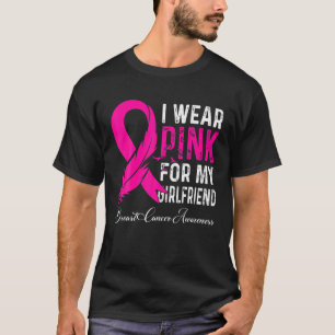 Ik Draag roze voor mijn Vriendin borstkanker waren T-shirt