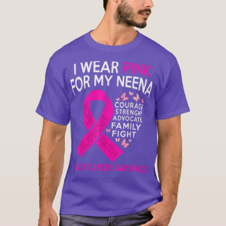 Ik Draag roze voor mijn zenuwkanker T-shirt