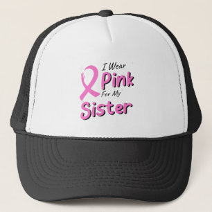 Ik Draag roze voor mijn zuster Trucker Pet