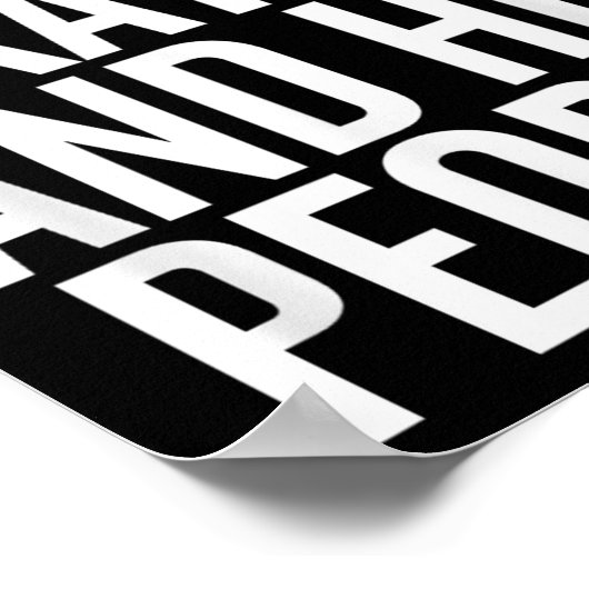 Ik Draag Schaatsen en sloeg mensen grappige quote Poster (Hoek)