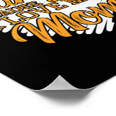 Ik Draag Sinaasappel omdat ik van mijn moeder hou  Poster (Hoek)