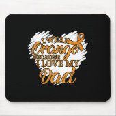 Ik Draag Sinaasappel omdat ik van mijn vader hou v Muismat (Voorkant)