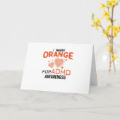 Ik draag Sinaasappel voor het Oranje Lint van de Kaart (Gele Bloem)