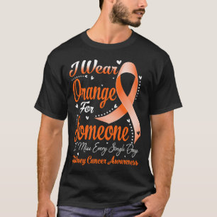 Ik Draag Sinaasappel voor iemand die zich bewust i T-shirt