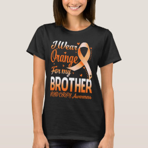 Ik Draag Sinaasappel voor mijn broeder RSD CRPS Aw T-shirt