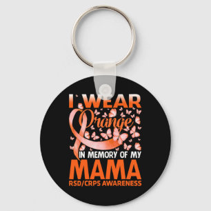 Ik Draag Sinaasappel voor mijn Mama RSD CRPS Aware Sleutelhanger