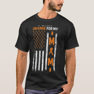 Ik Draag Sinaasappel voor mijn moeder - Leukemia C T-shirt