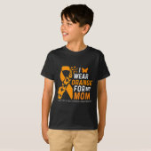 Ik Draag Sinaasappel voor mijn moeders MS Multiple T-shirt (Voorkant volledig)