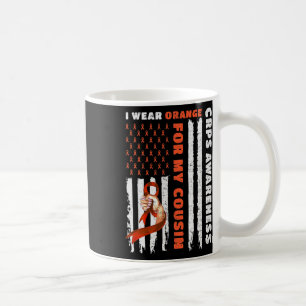 Ik Draag Sinaasappel voor mijn neef CRPS Awareness Koffiemok